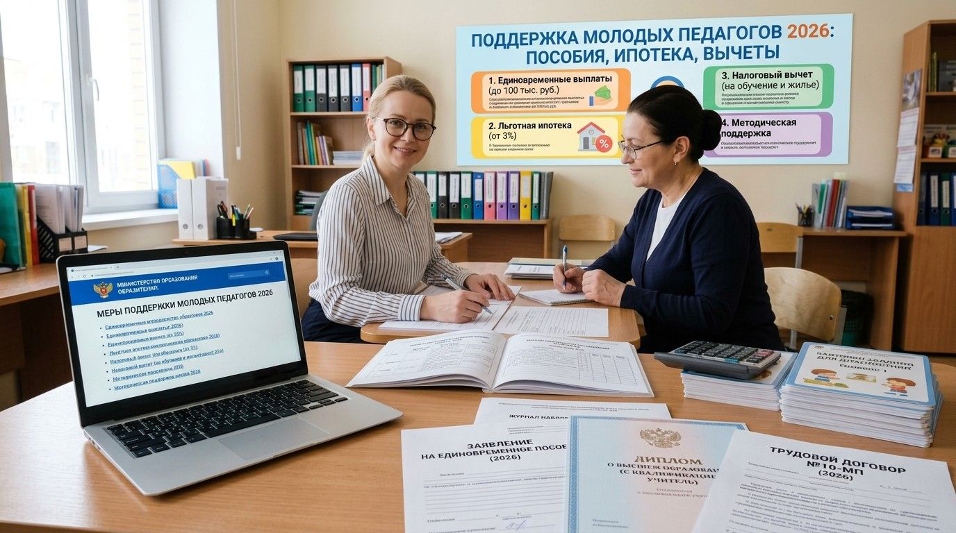 Как молодым учителям получить помощь от государства?